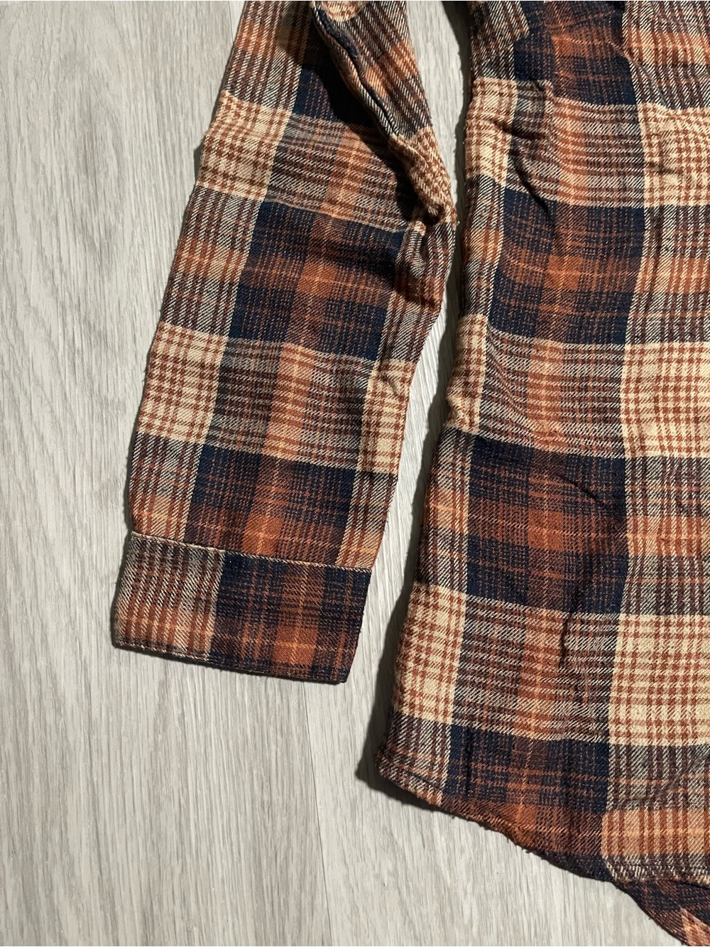 Women's Plaid Henley Tunic Top - Picture 3 of 6